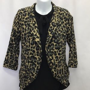 3/$25 What’s hot leopard print blazer